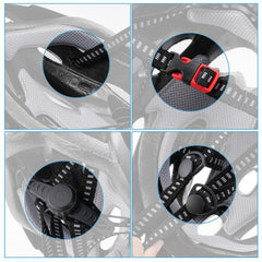 isinwheel Full Protective Gear Set 7-Pieces Pads Knee Pads Wrist Guards Multi-functional Sport Helmet