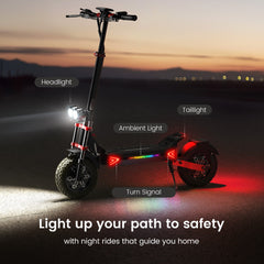 iScooter | iX8 Off-Road Electric Scooter for Adults 2400W Dual Motor