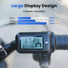 isinwheel A14 Electric Dirt Bike with Bluetooth Speaker