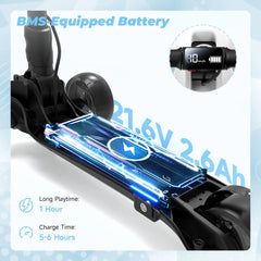 iScooter | B2 Light Up 3-Wheels Scooter with Bluetooth Control for Age 3-8