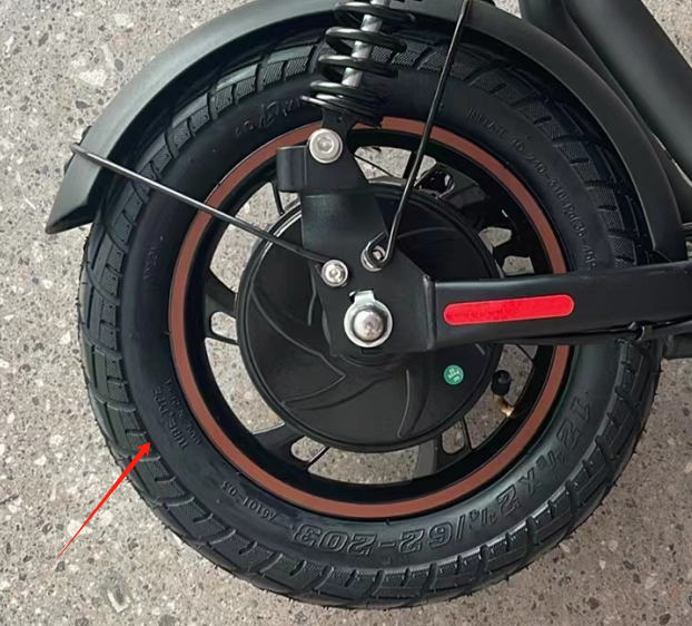 iScooter | 12 inch rear motor wheel for i12