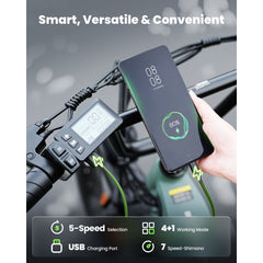 isinwheel U8 Pro Electric Bike for Adults