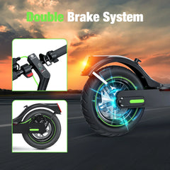 isinwheel S9 Pro Pneumatic Tire Electric Scooter