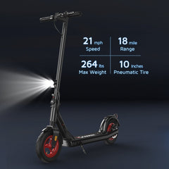 iScooter | i9S Commutes Electric Scooter 500W Motor