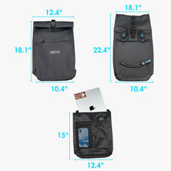 OKAI | Waterproof Bike Panniers (2 Pack)