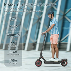 iScooter | Outstanding i9Max 500W Electric Scooter for Adults