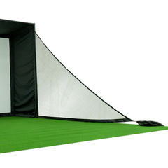 Carl's Place | Net Wall Extensions for Golf Simulator Enclosure