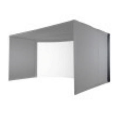 Carl's Place | Back Cover Kit for Curved Golf Simulator Enclosure