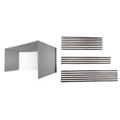 Carl's Place | Back Cover Pipe Kit for Curved Golf Simulator Enclosure