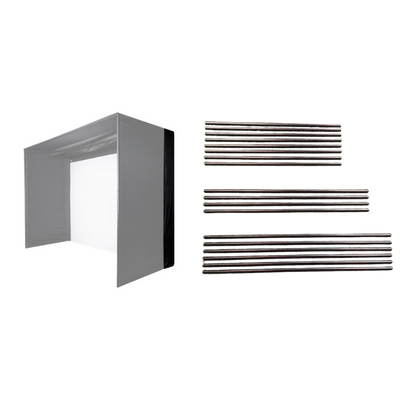 Carl's Place | Back Cover Pipe Kit for Pro Golf Simulator Enclosure