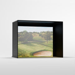 Carl's Place | C-Series DIY Golf Simulator Enclosure Kit with Impact Screen