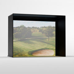 Carl's Place | C-Series DIY Golf Simulator Enclosure Kit with Impact Screen