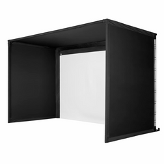 Carl's Place | C-Series Pro Golf Simulator Enclosure Kit with Impact Screen