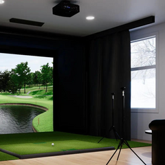 Carl's Place | Golf Room Curtain