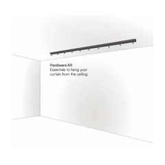 Carl's Place | Hardware Kit to Ceiling Mount Curtain