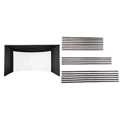 Carl's Place | Pipe Framing Kit for Curved Golf Simulator Enclosure