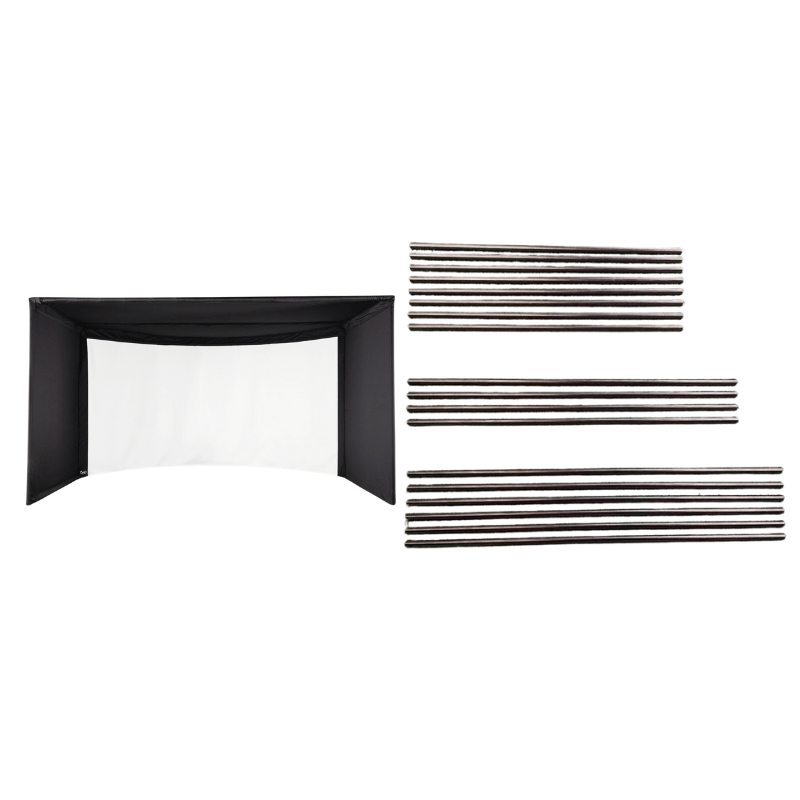 Carl's Place | Pipe Framing Kit for Curved Golf Simulator Enclosure