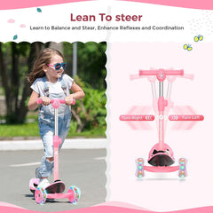 iScooter | 3-Wheel Mini 2in1 Kids Electric Scooter for 3-12 Boys Girls