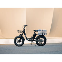 Velowave | Foldable Rear Basket for Electric Bikes