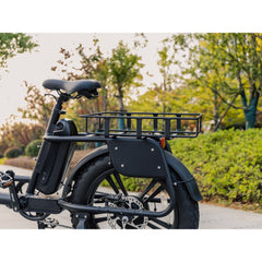 Velowave | Foldable Rear Basket for Electric Bikes