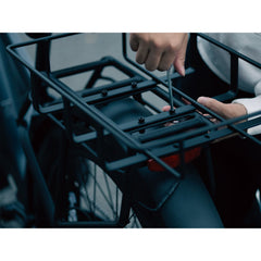 Velowave | Foldable Rear Basket for Electric Bikes