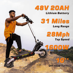Circooter | Raptor Pro Dual Motor Off-Road Electric Scooter