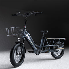 CYCrown | CycWagen Dual Battery Longtail Cargo Ebike