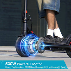 iScooter | i9M Foldable Commuting Electric Scooter 500W