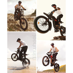 R8 Electric Dirt Bike for Adults 35 MPH & 150 Miles