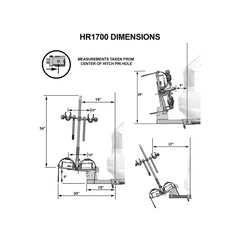 Velowave | Hollywood Racks HR1700 RV Rider E-Bike Rack