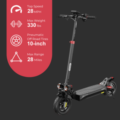 iScooter | iX3 800W Off Road Electric Scooter