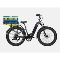 Velowave | Foldable Rear Basket for Electric Bikes