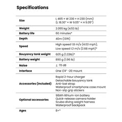 Sublue | WhiteShark MixPro Underwater Scooter