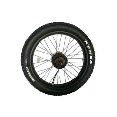 Velowave | Rear Wheel with Motor & Disc Brake Rotor for Ranger/Rover Fat Tire Electric Bike