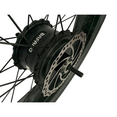 Velowave | Rear Wheel with Motor & Disc Brake Rotor for Ranger/Rover Fat Tire Electric Bike