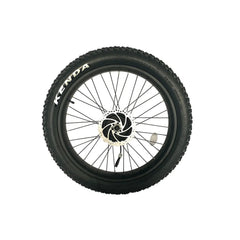 Velowave | Rear Wheel with Motor & Disc Brake Rotor for Ranger/Rover Fat Tire Electric Bike