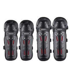 YUME | 4PCS Motorcycle Elbow Kneepad