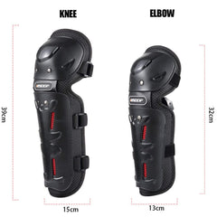 YUME | 4PCS Motorcycle Elbow Kneepad